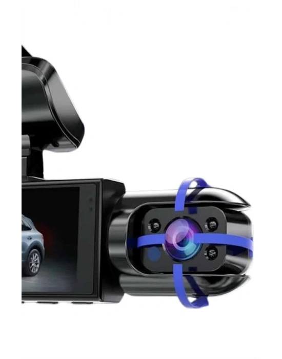 Araç İçi Full Hd Kamera Ön ve Arka Kameralı Ekranlı Araç Kamerası