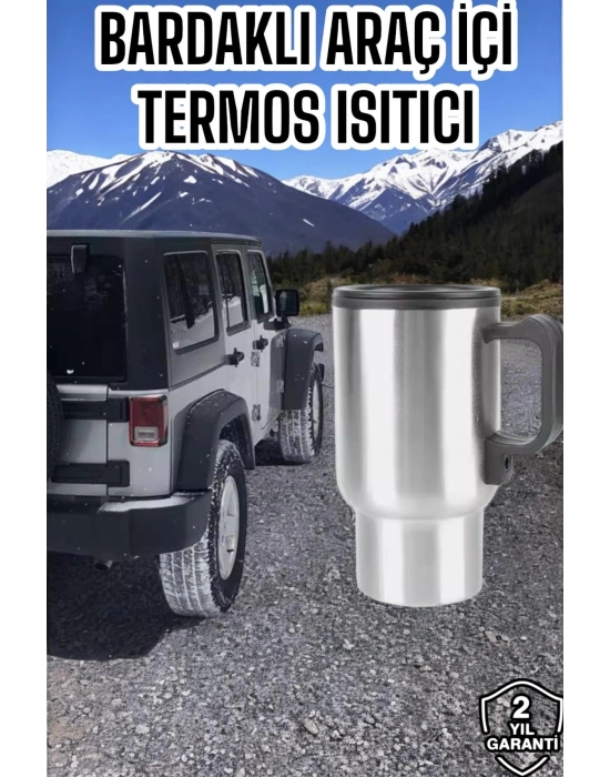 Araç İçi Termos 12 Watt Isıtıcı Uzun Süre Sıcak Tutabilen