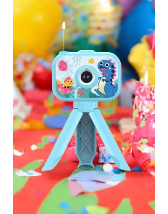 Ayaklı Mini Fotoğraf Makinesi Çocuk Için Eğitici Video Kamera