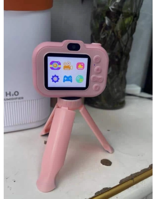 Ayaklı Mini Fotoğraf Makinesi Çocuk Için Eğitici Video Kamera (Kopya)