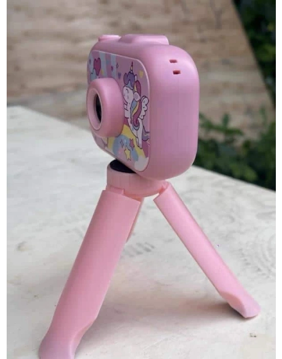 Ayaklı Mini Fotoğraf Makinesi Çocuk Için Eğitici Video Kamera (Kopya)