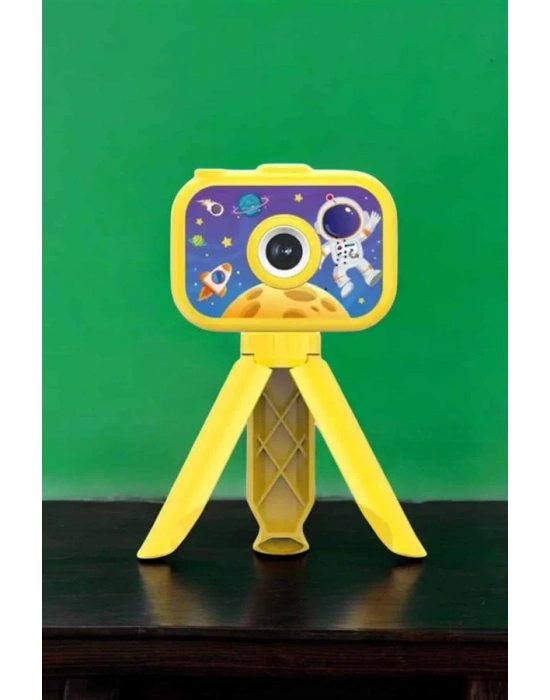Ayaklı Mini Fotoğraf Makinesi Çocuk Için Eğitici Video Kamera (Kopya)