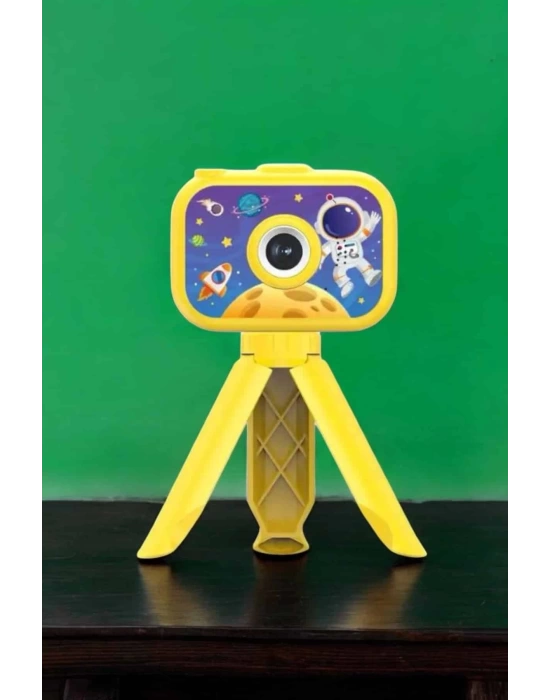 Ayaklı Mini Fotoğraf Makinesi Çocuk Için Eğitici Video Kamera (Kopya)