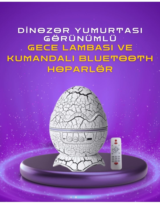 Ayarlanabilir Parlaklık ve Sis Efektli Atmosfer Lambası