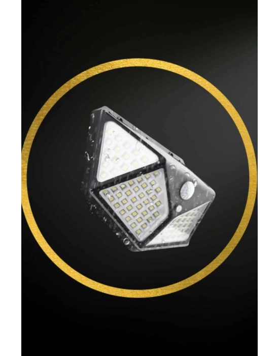 Bahçe Lambası Bahçe Aydınlatma Sensörlü Suya Dayanıklı 100 Led