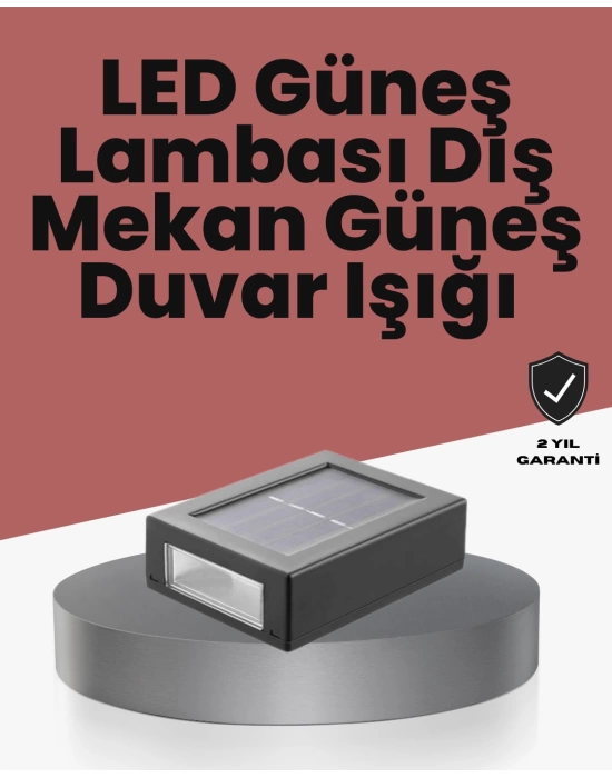 Bahçe ve Balkon İçin Güneş Enerjili Lamba
