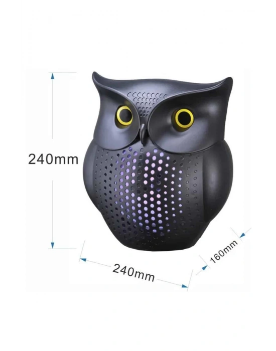 Baykuş Tasarımlı Mini Bluetooth Speaker Yüksek Ses Kaliteli Taşınabilir
