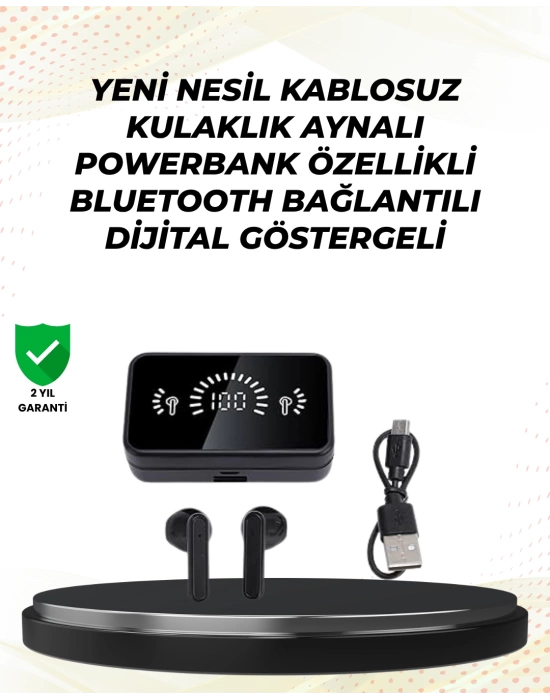 Bluetooth 5.4 Kablosuz Kulaklık – Gürültü Engelleme ve Dokunmatik Kontrol