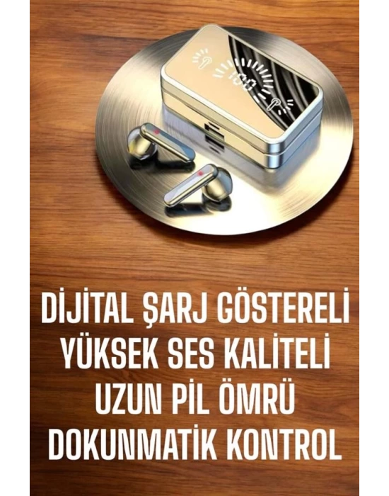 Bluetooth Bağlantılı Dijital Göstergeli Yüksek Ses Kaliteli Kulaklık