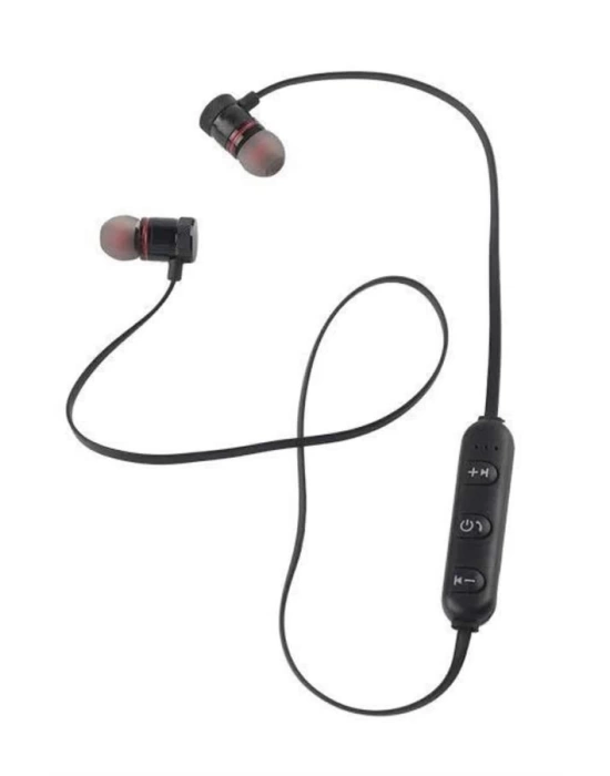 Bluetooth Bağlantılı Kablolu Mıknatıslı Sport Kulaklık