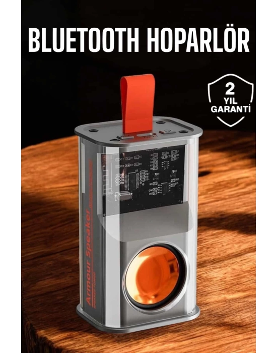 Bluetooth Bağlantılı Kablosuz Taşınabilir Güçlü Ses Performansı