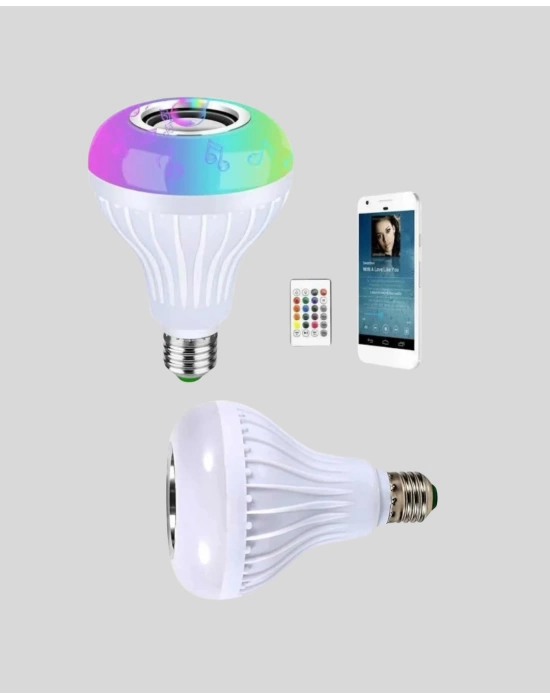 Bluetooth Bağlantılı RGB LED Ampul – Şık ve Fonksiyonel