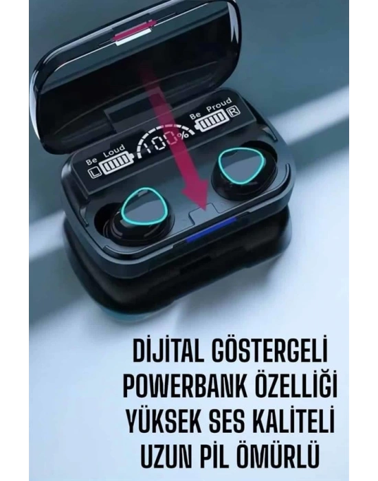 Bluetooth Bağlantılı Suya Dayanıklı, Uzun Pil Ömürlü Kablosuz Kulaklık