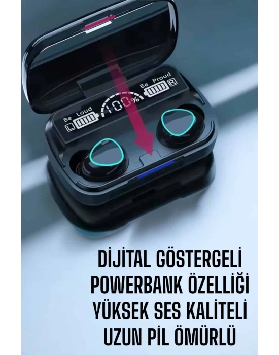 Bluetooth Bağlantılı Suya Dayanıklı, Uzun Pil Ömürlü Kablosuz Kulaklık