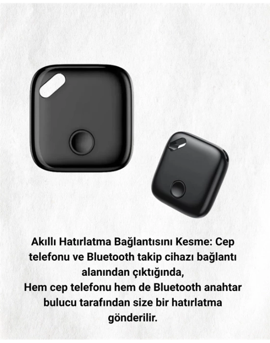 Bluetooth Destekli Akıllı Takip Cihazı | Mobil Uygulama Kontrollü | Kaybolan Eşyalar İçin Konum Bulma Teknolojisi
