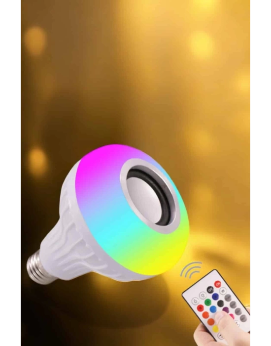 Bluetooth Hoparlör RGB LED Teknolojisi ile Müzik ve Aydınlatma