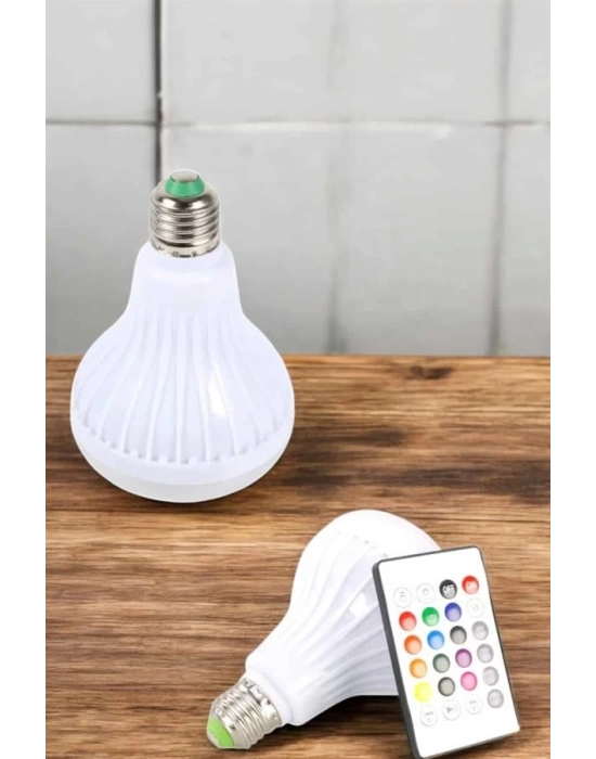 Bluetooth Hoparlör RGB LED Teknolojisi ile Müzik ve Aydınlatma