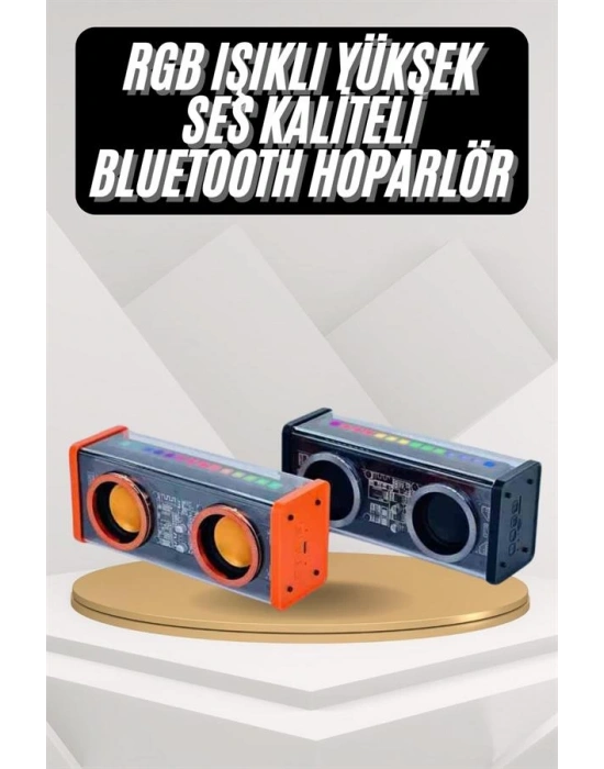 Bluetooth Hoparlör Taşınabilir Hoparlör 5.0 Bluetooth TWS Stereo Kablosuz