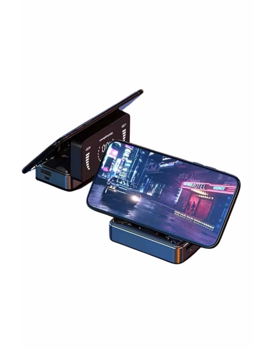 Bluetooth Kulaklık Anc Özelliği Powerbank Özelliği Aynalı Dijital Göstergeli