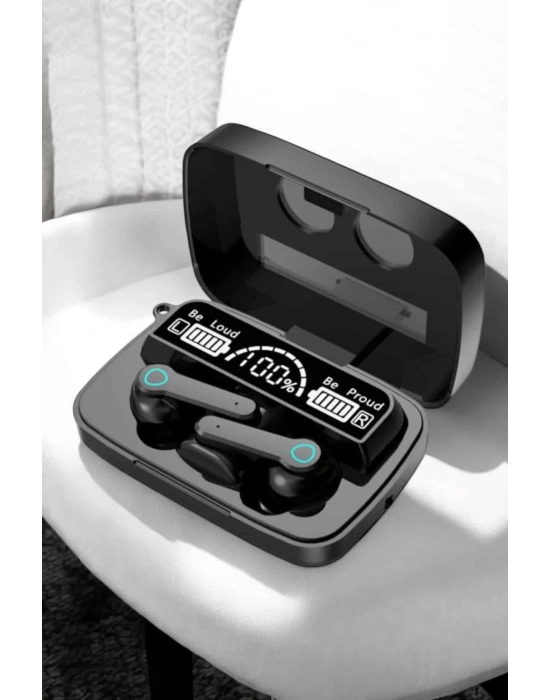 Bluetooth Kulaklık Dijital Göstergeli Kablosuz Uzun Pil Ömrü