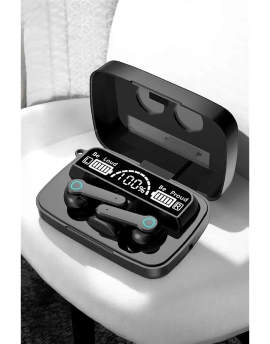 Bluetooth Kulaklık Dijital Göstergeli Kablosuz Uzun Pil Ömrü