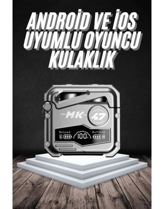 Bluetooth Kulaklık Dokunmatik Kontrol Tws kablosuz kulaklık Hi-fi Stereo