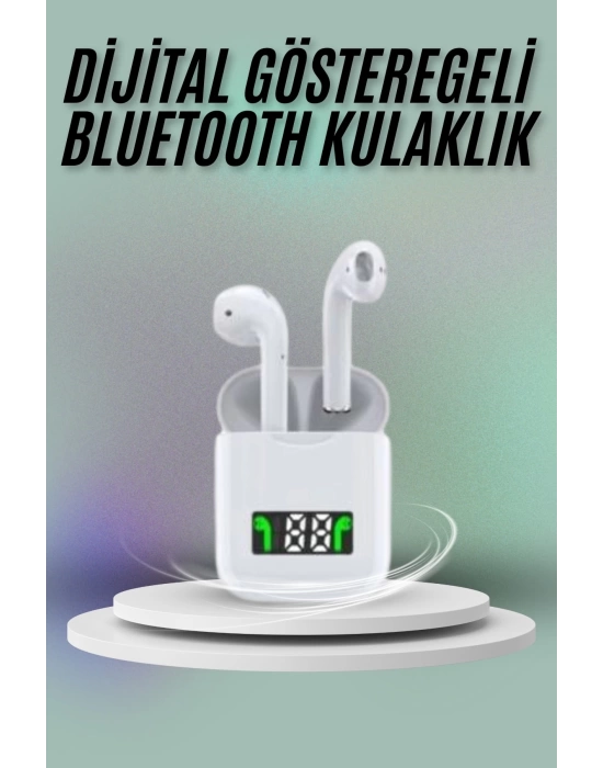 Bluetooth Kulaklık Dokunmatik Kontrol Uzun Pil Ömrü Dijital Göstergeli