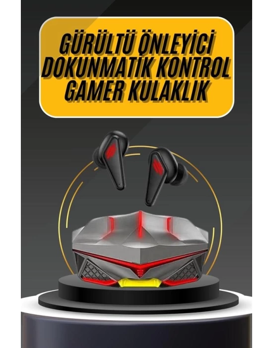 Bluetooth Kulaklık HD Ses Kaliteli Işıklı Metal Kasa Ios Android Uyumlu Mikrofonlu