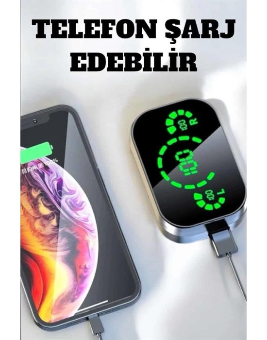 Bluetooth Kulaklık Mikrofonlu Dokunmatik Kontrol ANC Özelliği