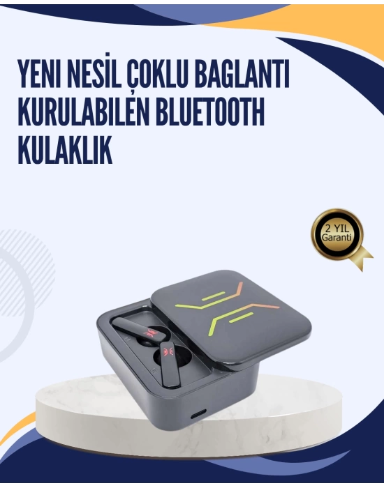 Bluetooth V5.0 TWS Kulaklık – 3 Saat Kesintisiz Kullanım