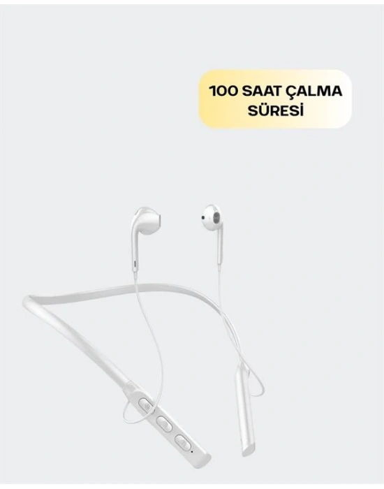 Boyun Askılı Kulaklık – 100 Saat Kullanım Süresi, Ergonomik Tasarım
