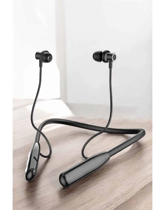 Boyun Bantlı Bluetooth Kulaklık Yüksek Ses Kaliteli 100 Saat Kulaklık