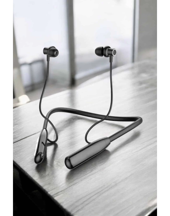 Boyun Bantlı Bluetooth Kulaklık Yüksek Ses Kaliteli 100 Saat Kulaklık