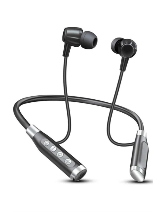 Boyun Bantlı Kulak İçi Kablolu Yüksek Ses Kaliteli Bluetooth Kulaklık