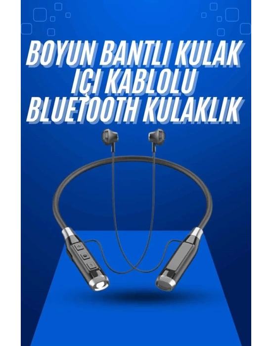 Boyun Bantlı SD Kart Girişli Yüksek Perfomanslı Bluetooth Kulaklık