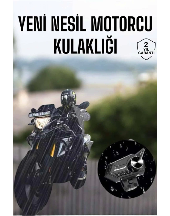 BT18 İntercom Kask Kulaklığı Motorcu Kulaklığı ANC Özelliği