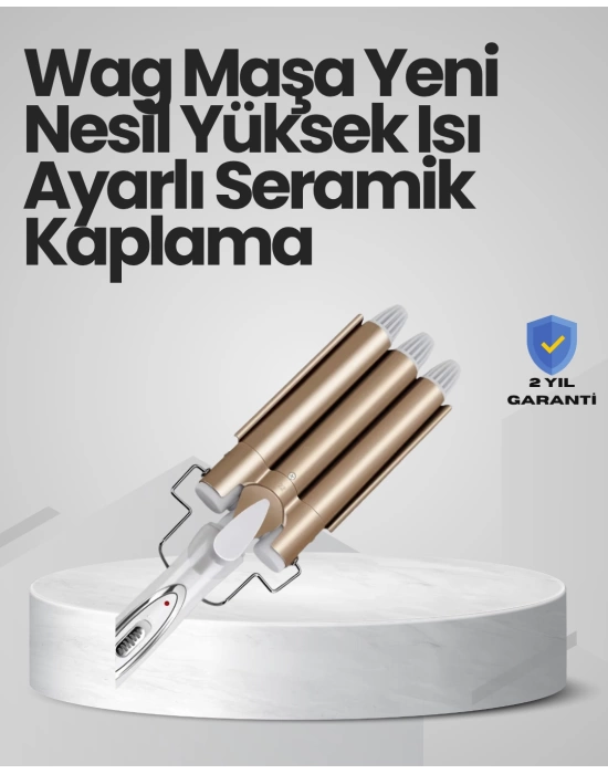 Bukle Saç Maşası – Kolay Kullanım, Sağlıklı Bukleler yüksek ısılı
