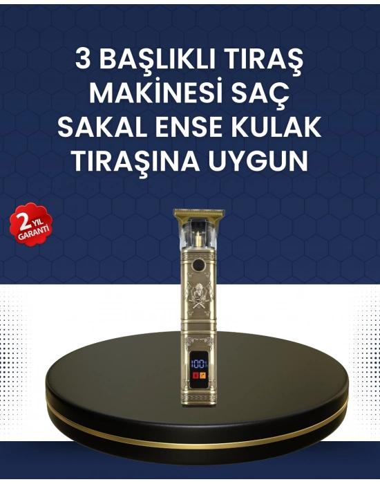 Burun ve Kulak İçin 2’si 1 Arada Tıraş Başlıklı Cihaz