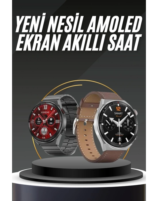 Çağrı Cevaplama Sesli Asistan Çoklu Dil Desteği 5.0 Bluetooth Akıllı Saat