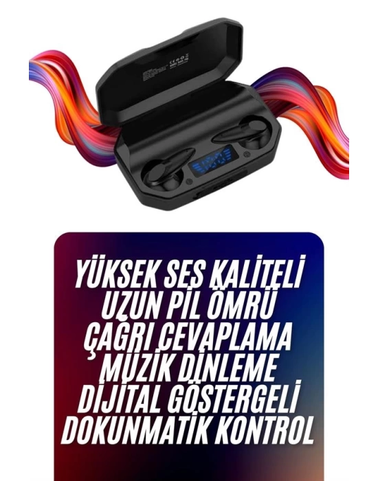 Çağrı Cevaplayabilen Akıllı Saat 5.2 Bluetooth Bağlantılı Gaming Kulaklık