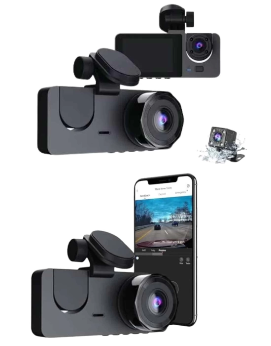 CarPlay Fotoğraf ve Video Kaydedici Araç İçi Kamera Ekranlı