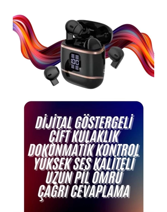 Çift Kulaklıklı Kulakiçi Bluetooth ANC ENC Kablosuz Kulaklık