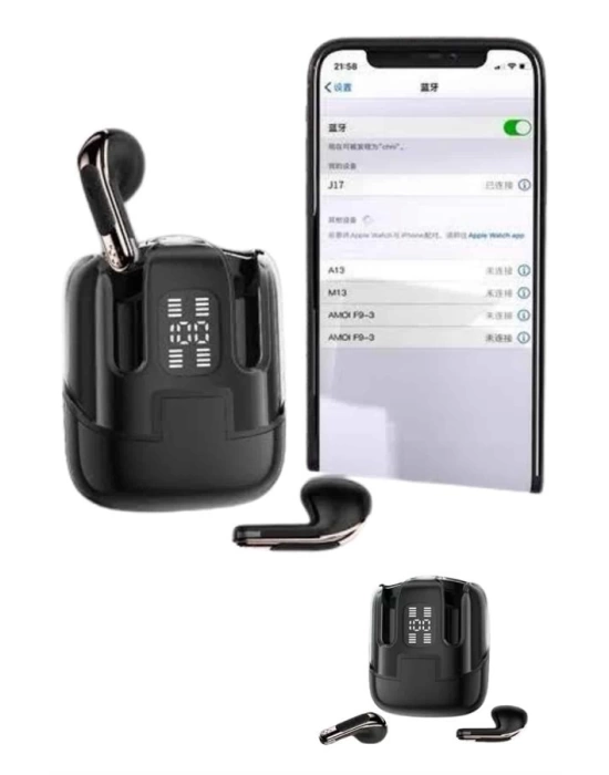 Çift Kulaklıklı Kulakiçi Bluetooth ANC ENC Kablosuz Kulaklık