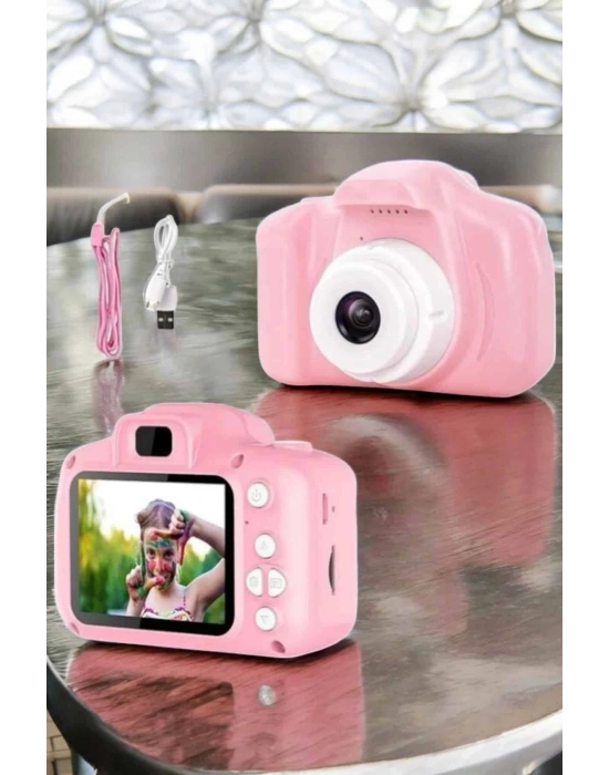 Çocuk Kamerası Dijital 1080P HD Kaliteli Mini Fotoğraf Makinesi Profesyonel