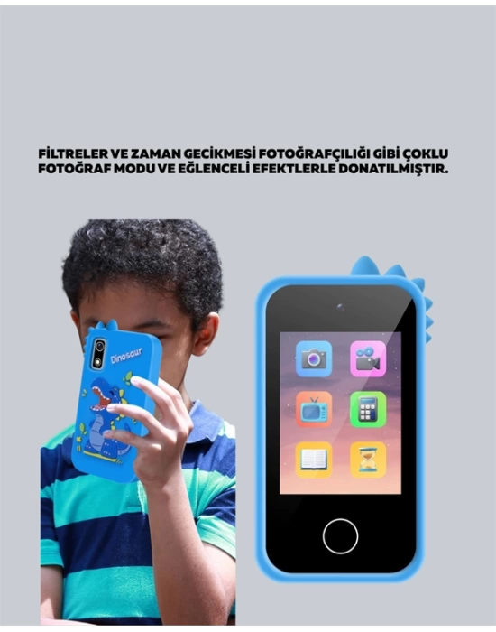 Çocuklar İçin Eğitici ve Eğlenceli Dijital Kamera