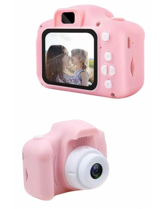 Çocuklara Özel Fotoğraf Ve Video Çeken Mini Çok Renkli Fotoğraf Makinesi