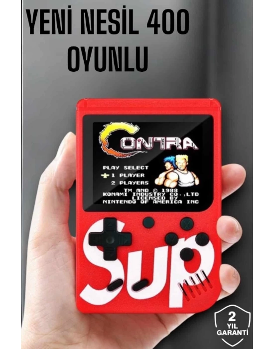 Çocuklara Özel SUP 400 Oyunlu Mini Oyun Konsolu