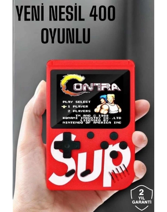 Çocuklara Özel SUP 400 Oyunlu Mini Oyun Konsolu