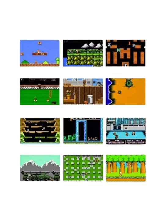 Çocuklara Özel Taşınabilir Sup El Atarisi 400 Oyunlu Nostaljik Oyun Konsolu
