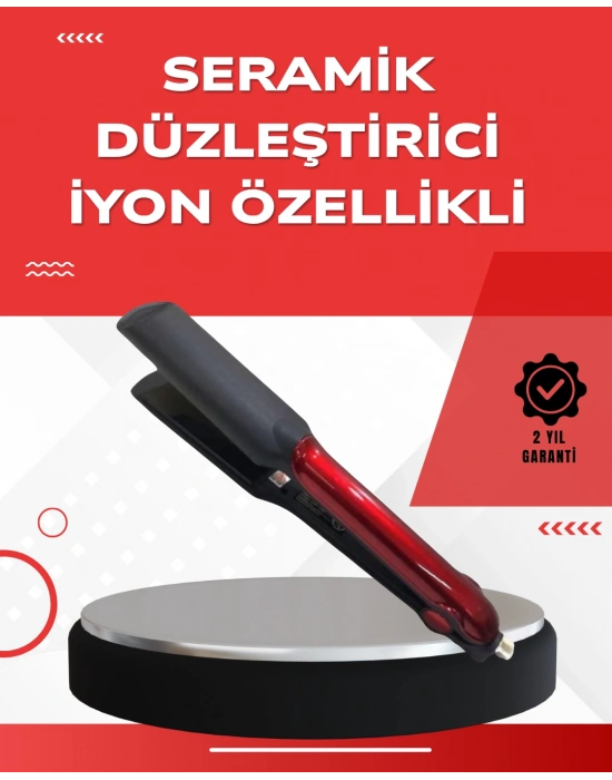 Çok Yönlü Kullanım Sunan Saç Düzleştirici – Düzleştirici ve Hacim Verici